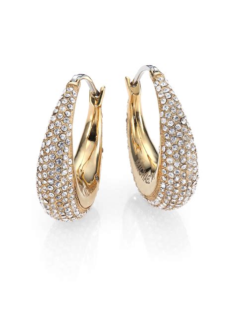 michael kors huggie earrings